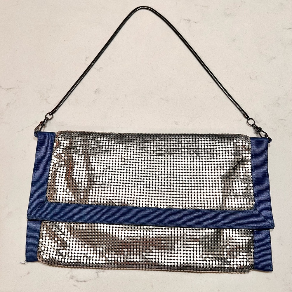 Sequin chain wallet by BCBG Max Azria